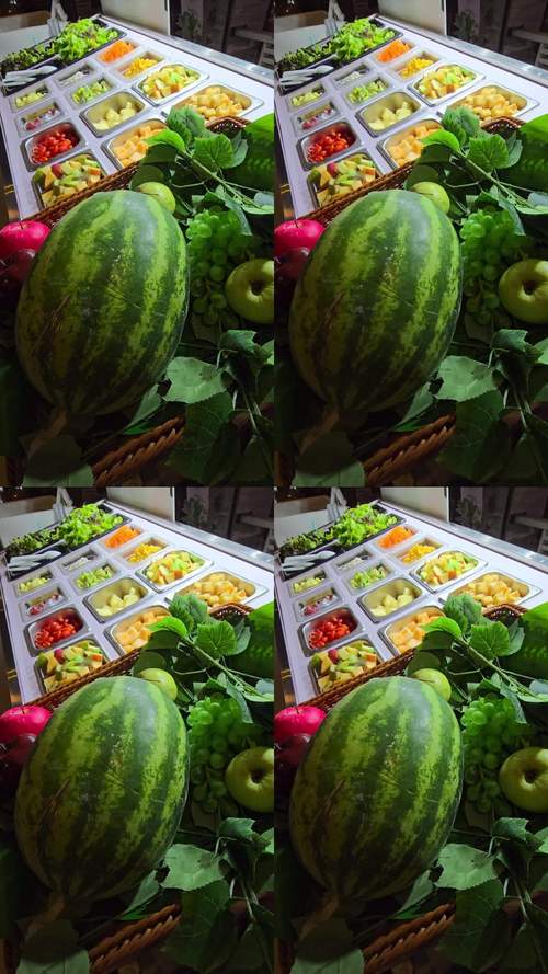 热带风情 新鲜水果沙拉的缤纷盛宴